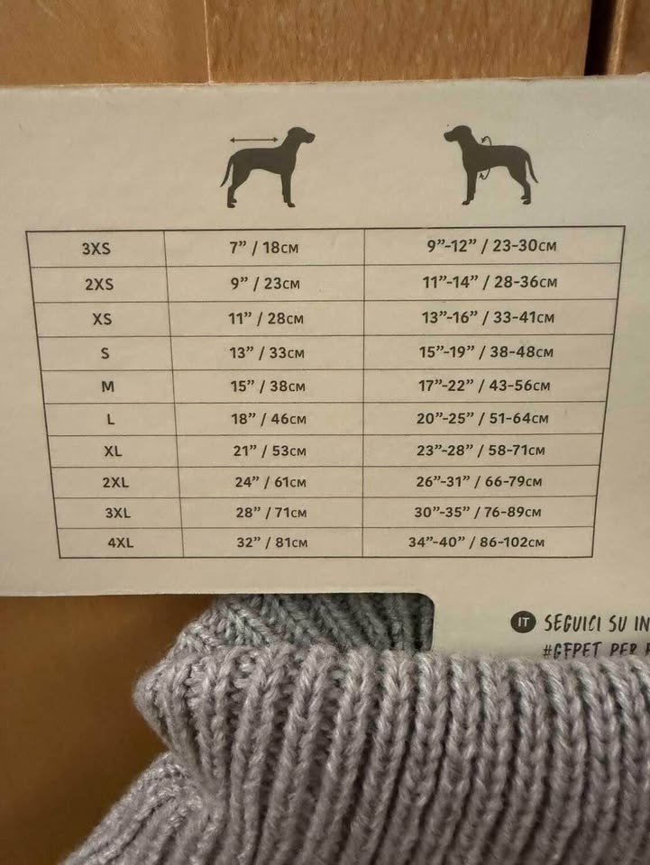 Brand New GF Pet Dog Sweater Sz XL - photo 2