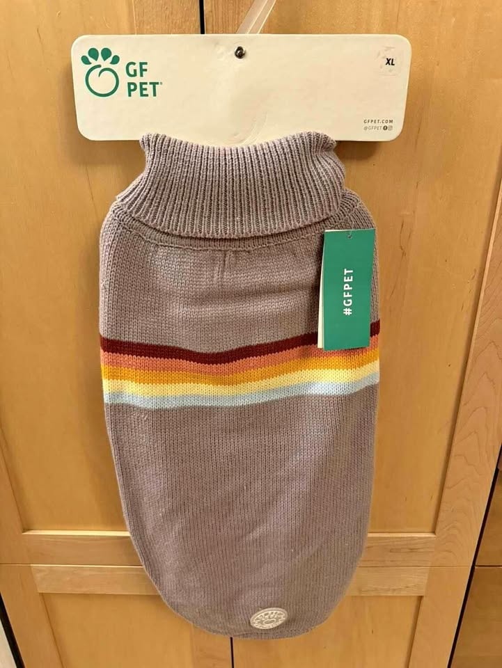 Brand New GF Pet Dog Sweater Sz XL