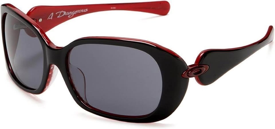 EUC Oakley Women’s Dangerous Sunglasses Black & Red - photo 3