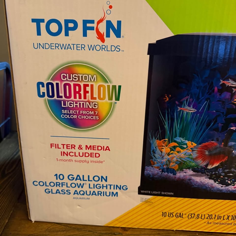 Brand New Top Fin Custom Colorflow Aquarium - photo 2