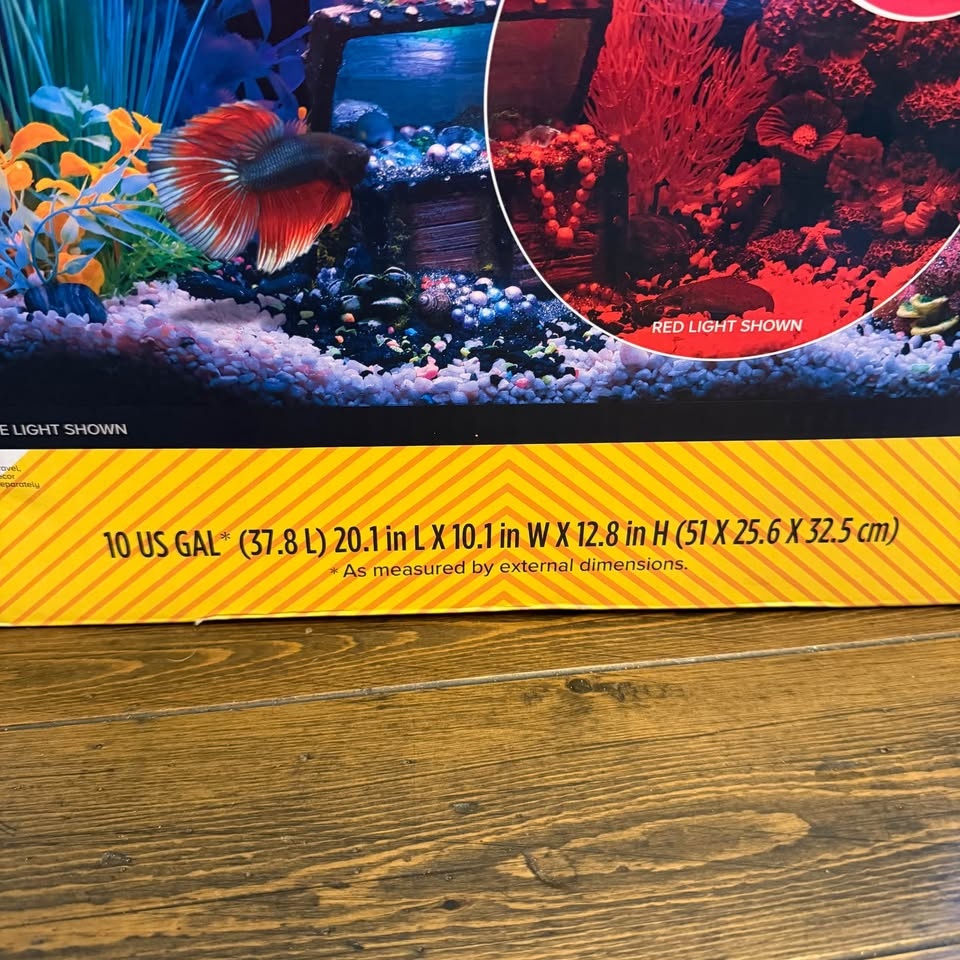 Brand New Top Fin Custom Colorflow Aquarium - photo 3