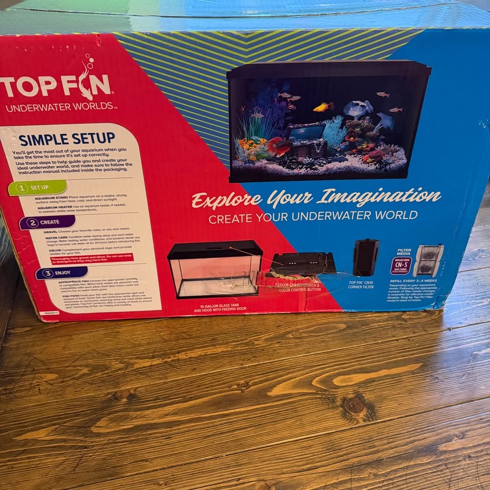 Brand New Top Fin Custom Colorflow Aquarium - photo 4