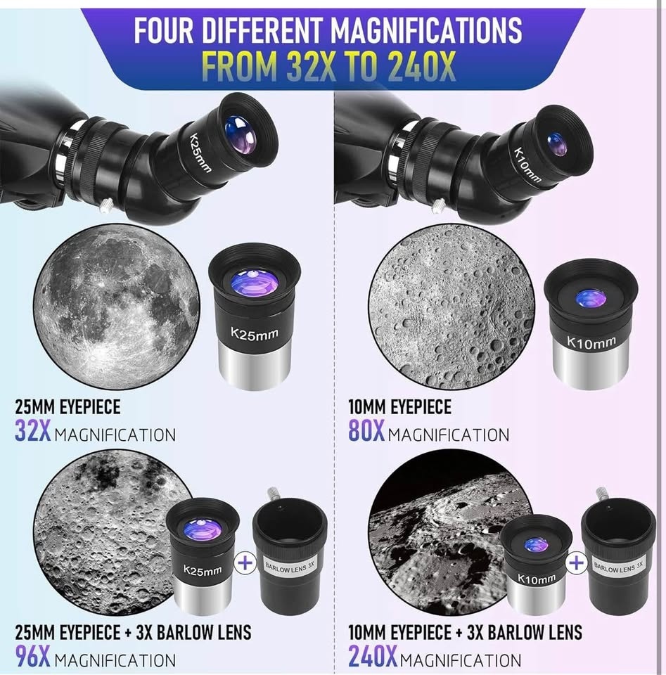 New in Box Meezaa 90mm Aperture Telescope for Kids & Adults - photo 3