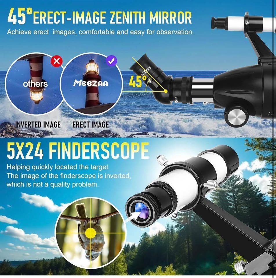 New in Box Meezaa 90mm Aperture Telescope for Kids & Adults - photo 4