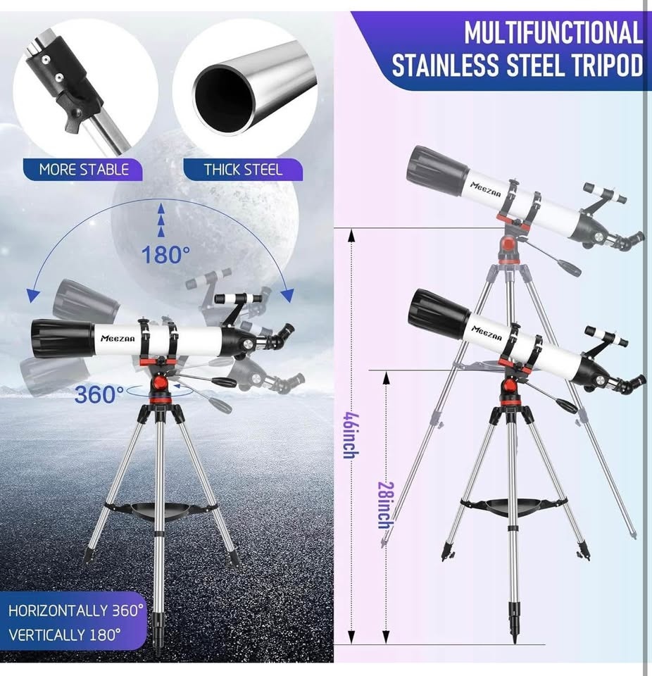 New in Box Meezaa 90mm Aperture Telescope for Kids & Adults - photo 5