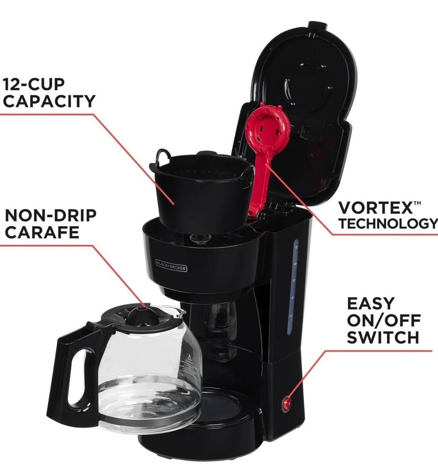 New in box Black+Decker 12 cup coffee maker - photo 5