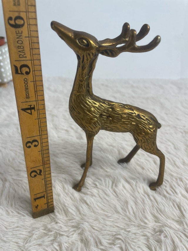 Vintage Mini Brass Figurine Candle Stick Collection - photo 2