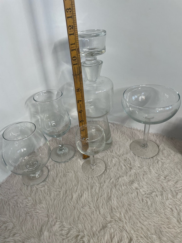 Crystal Liqueur Wine Set & Decanter - photo 2