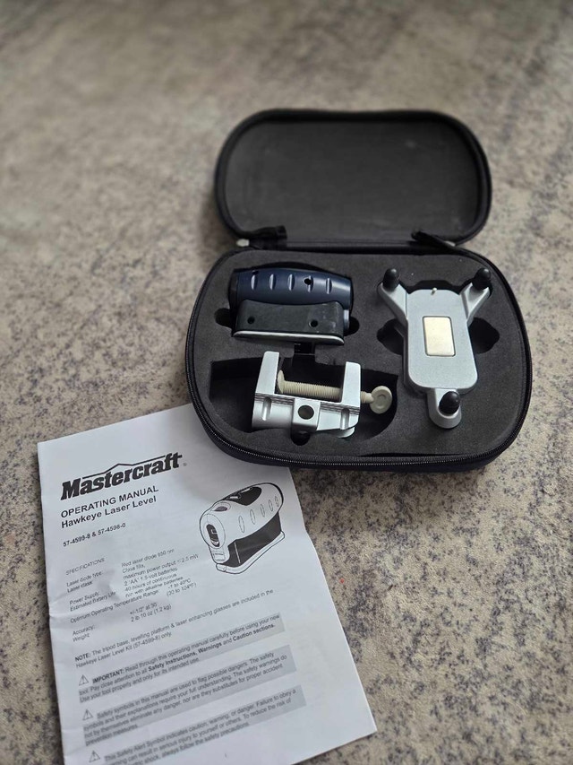 Mastercraft Hawkeye Laser Level - photo 2