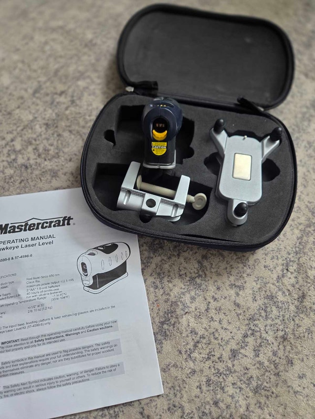 Mastercraft Hawkeye Laser Level - photo 3