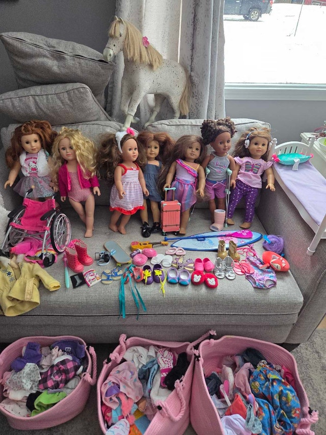 American Girl Doll Collections with Accessories