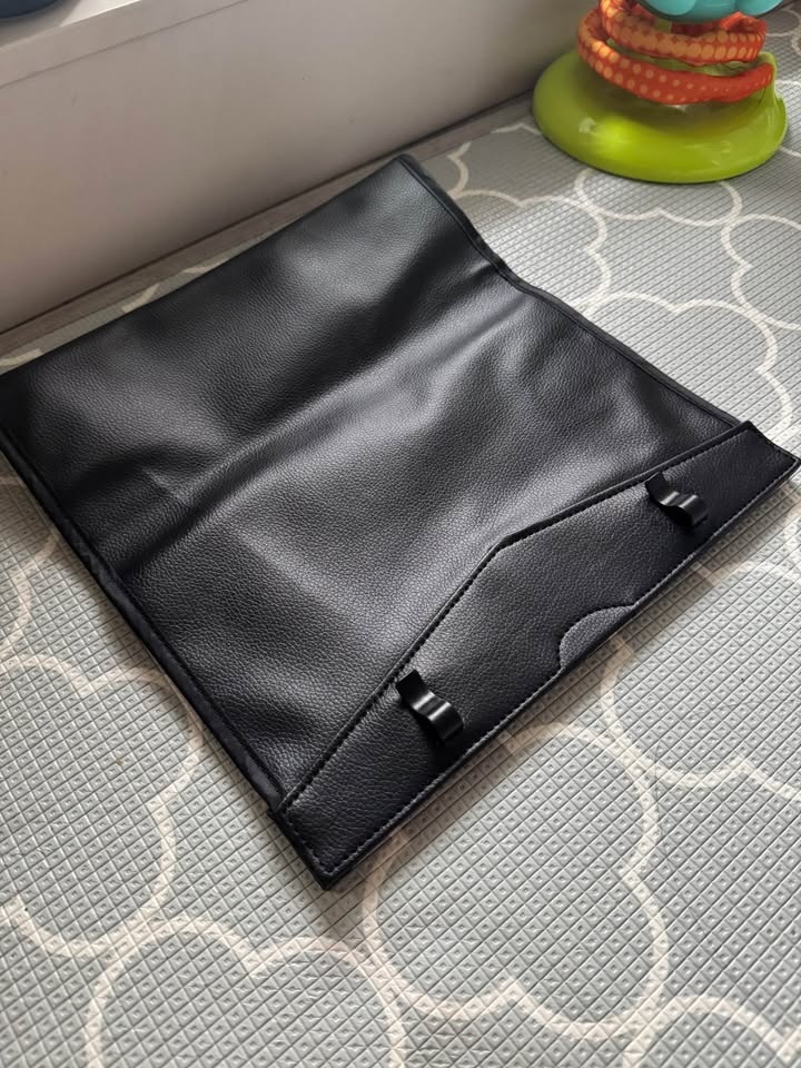 Leather magnetic trash bag for car - photo 2