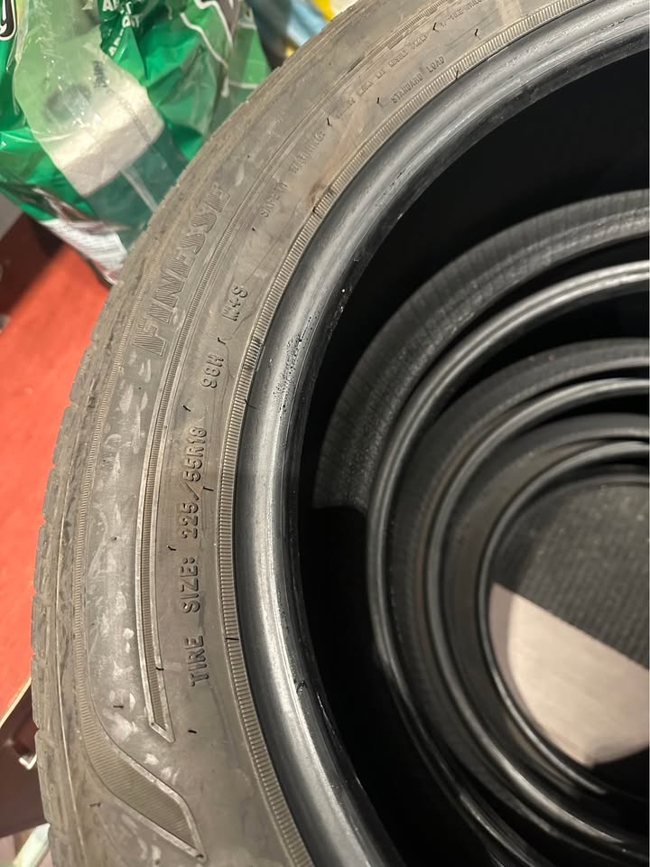 Set of 4 Goodyear Assurance Tires 225/55R18 - photo 3