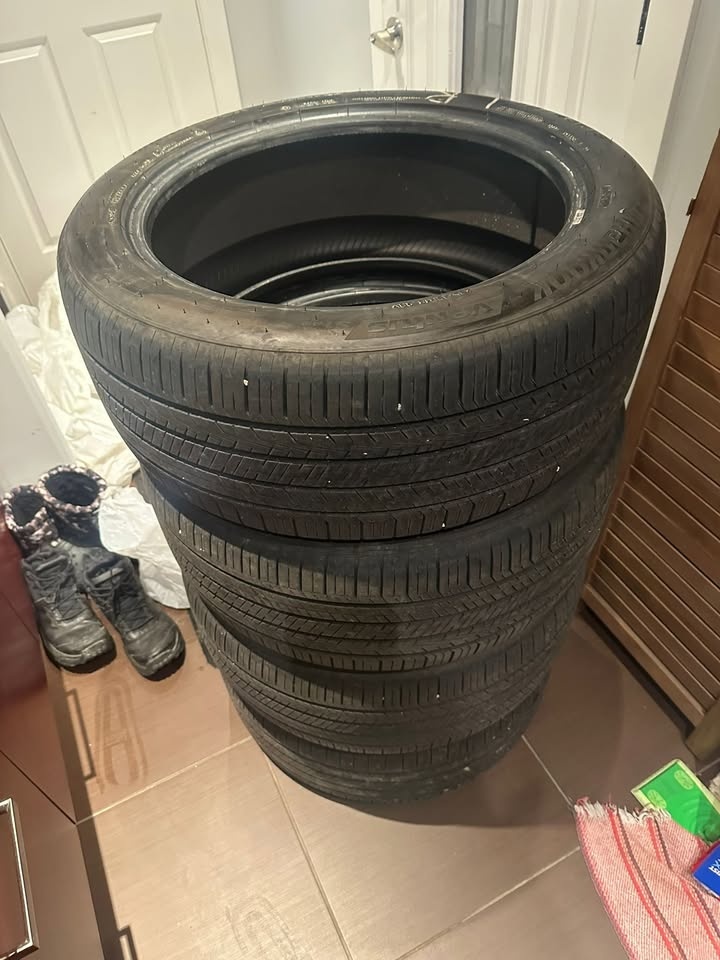 Set of 4 Hankook Ventus S1 AS Tires 225/45R18 - 8/32 Tread - photo 2