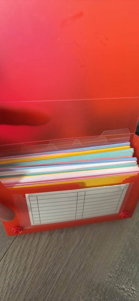 Flashcards + case - photo 3