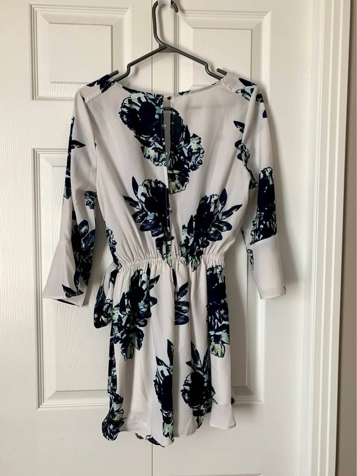 Floral romper dress - photo 3