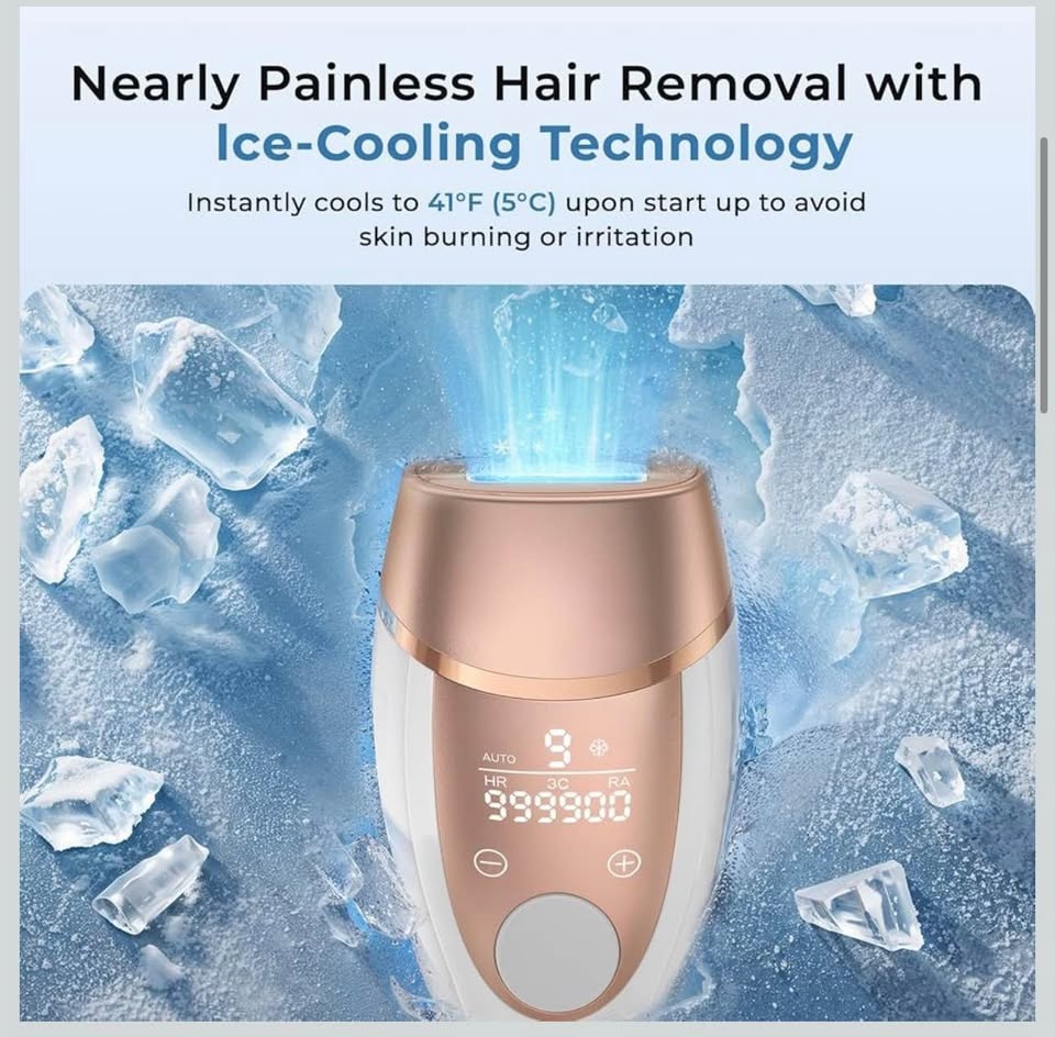 Aopvui Laser Hair Removal with Ice Cooling - photo 2