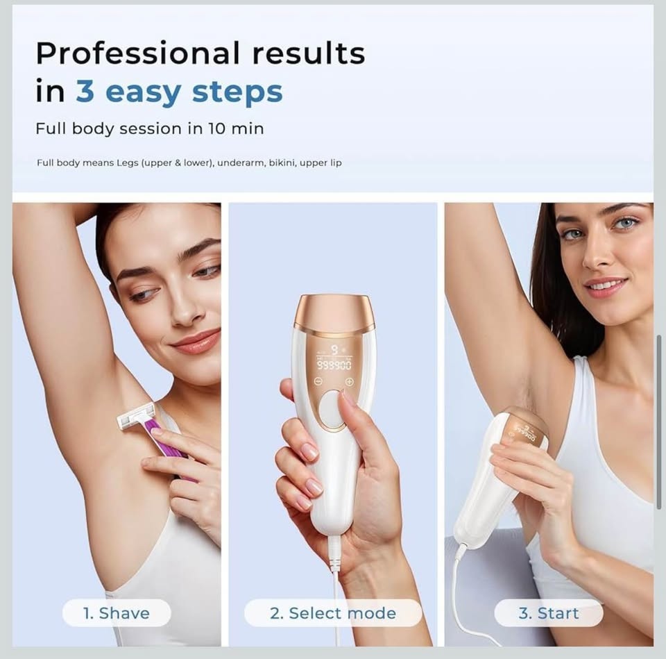 Aopvui Laser Hair Removal with Ice Cooling - photo 4