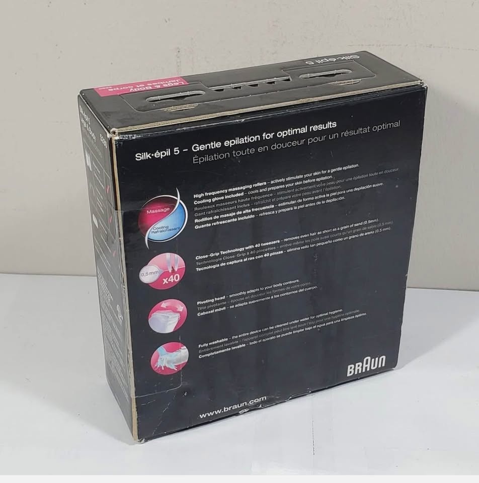 New in box Braun epilator silk épil 5 - photo 2