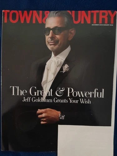 Town & Country Magazine - Dec/Jan 2026 Jeff Goldblum