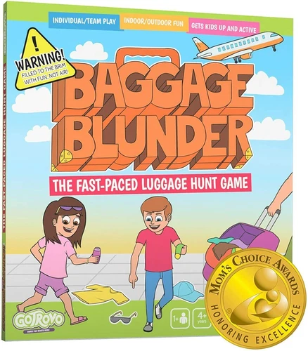 Baggage Blunder Luggage Scavenger Hunt Board Game