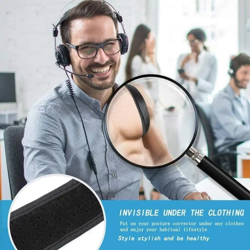 Back Braces Posture Corrector - Comfortable & Effective Unisex - photo 4