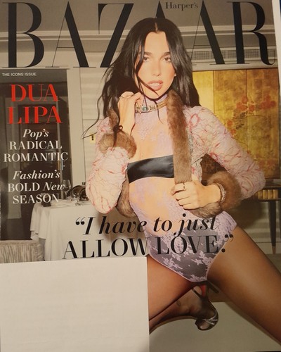 DUA LIPA HARPERS Bazaar September 2025 Subscription Edition
