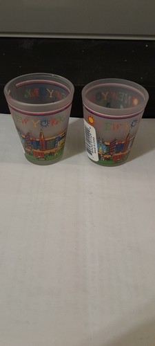 Set Of 2 Shot Glasses NYC Skyline - photo 2