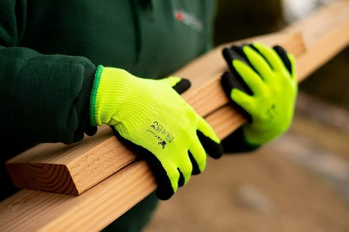 Waterproof Work Gloves - 3 Pairs, Size Large - photo 5