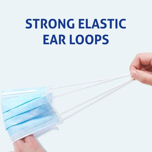 25 PCS Comfort Soft Blue Face Masks - photo 4