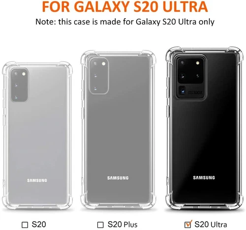 Samsung Galaxy S20 Ultra Clear Case