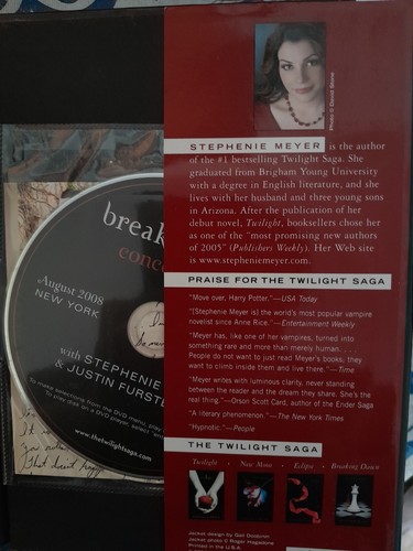 Breaking Dawn: Stephenie Meyer (2009, Hardcover, Special Edition - photo 5