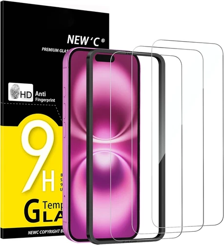 3 Pack iPhone 16 Plus Screen Protectors