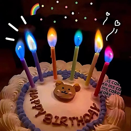 Birthday Candles - Gorgeous 24pcs Happy Birthday Candles for Cak - photo 4
