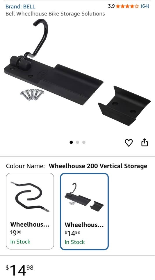 Bell Wheelhouse 200 Pivoting Vertical Bicycle Rack - photo 4