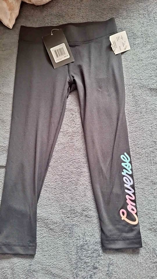 Converse Little Girl's Leggings - Size 6
