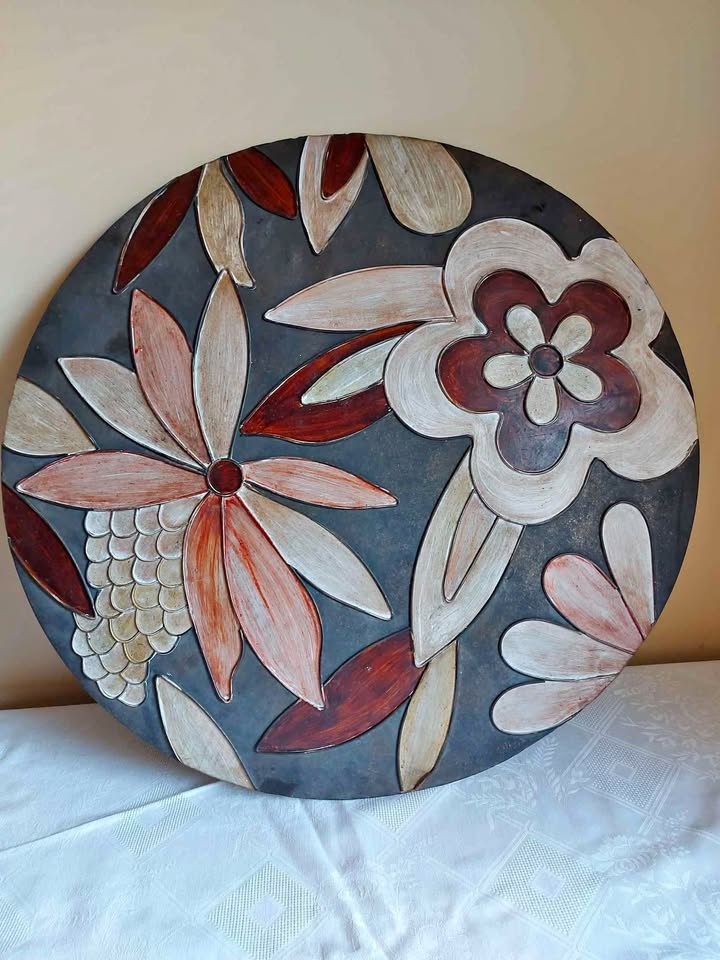 Metal Flower Wall Art