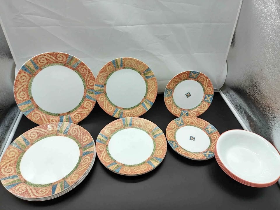 Corelle Sand Art Dinnerware Set Of 21