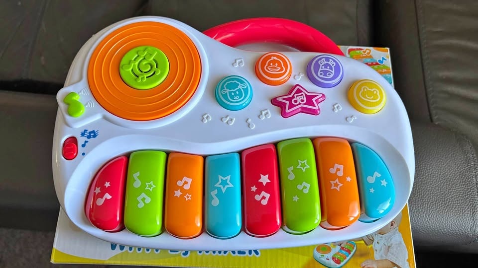 Baby Piano with DJ Mixer BNIB