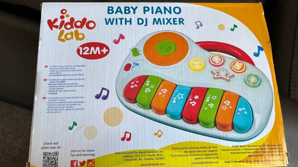 Baby Piano with DJ Mixer BNIB - photo 2