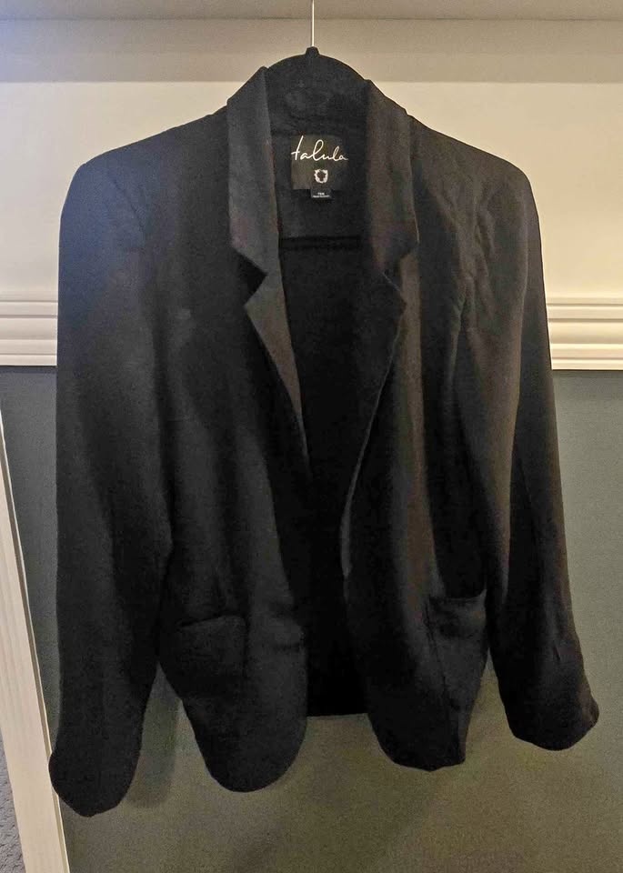 Talula blazers in black and grey size 10