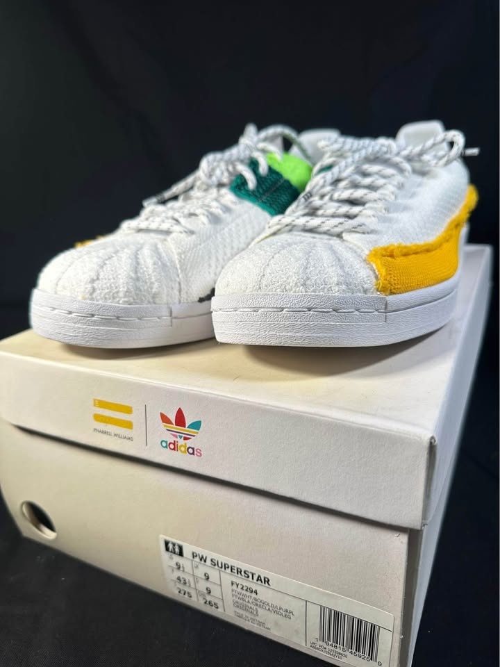Adidas Superstar x Pharrell Human Race White - photo 2