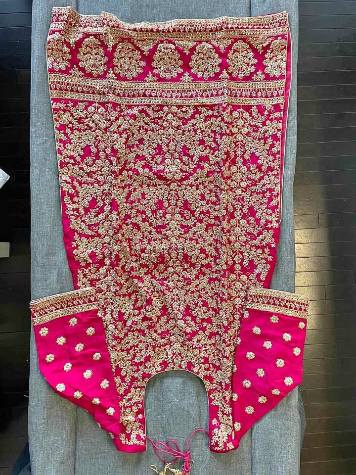Full Hand work Punjabi Suit Stitched (Brand New)