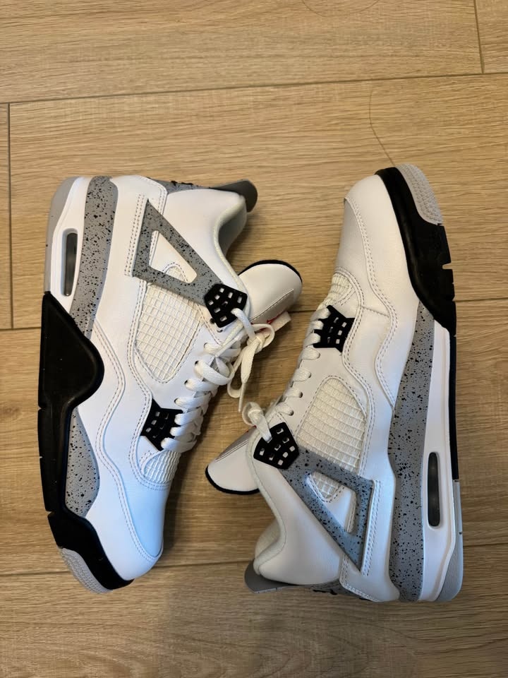 Jordan 4 - White Cement - Men’s US Size 9 - photo 4