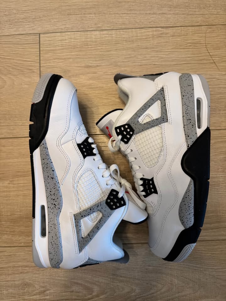 Jordan 4 - White Cement - Men’s US Size 9 - photo 5