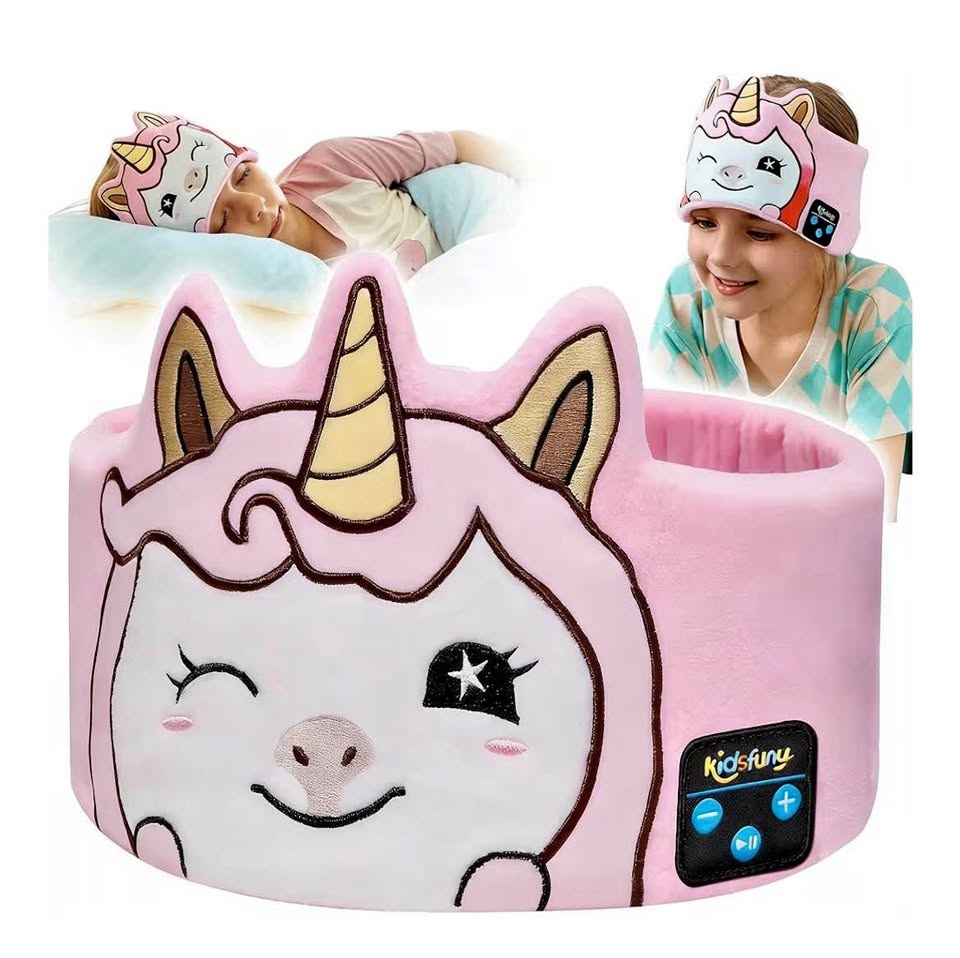 Kids Headphones with Adjustable Headband, Toddler Headphones Saf