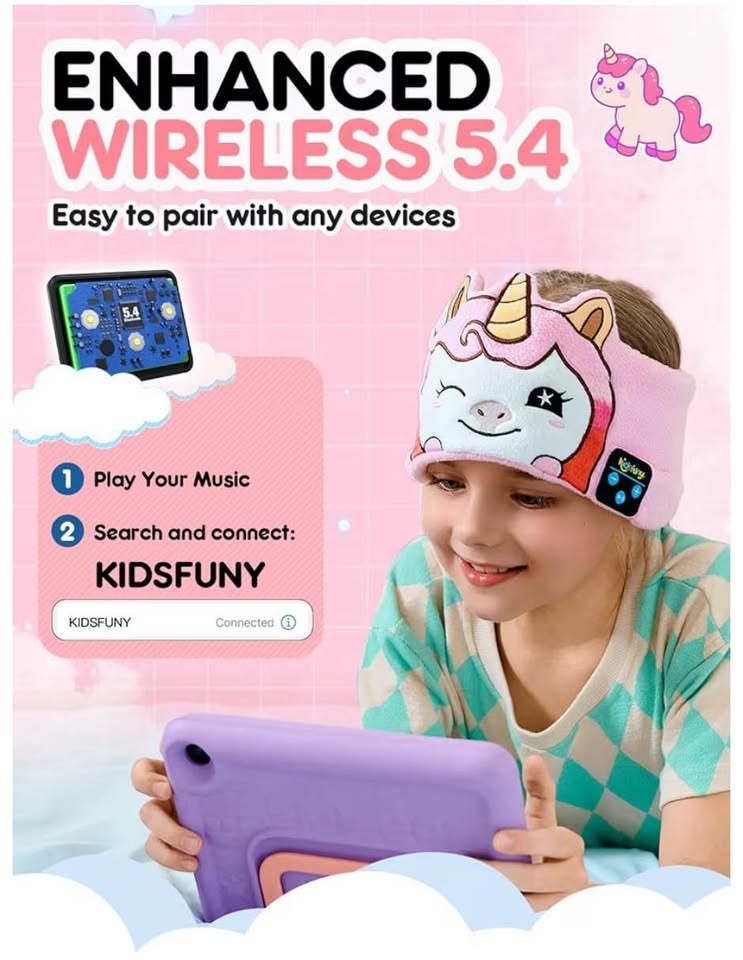 Kids Headphones with Adjustable Headband, Toddler Headphones Saf - photo 3
