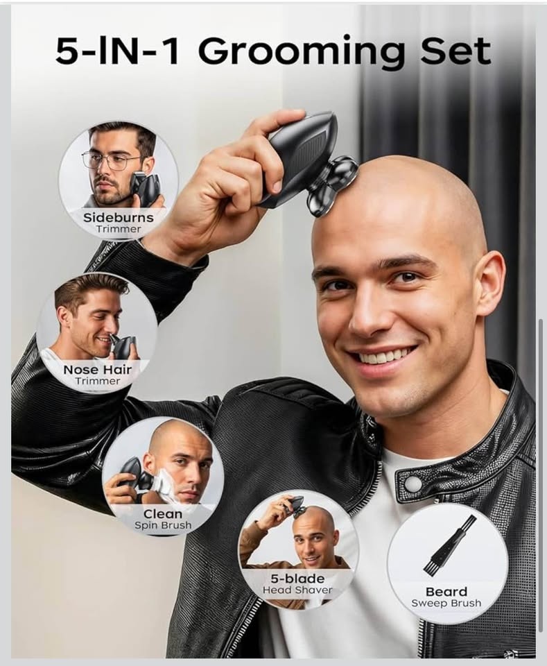 Electric Razor for Men, 5-in-1 Multi-Function - photo 3