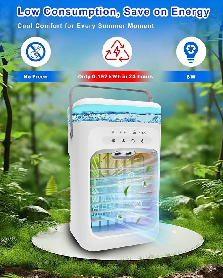 Portable Air Conditioner Cooling Fan