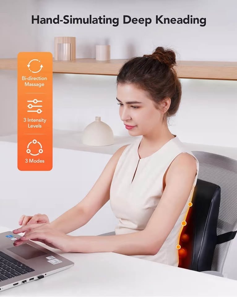 Back Massager For Pain Relief Deep Tissue Neck Massager - photo 4